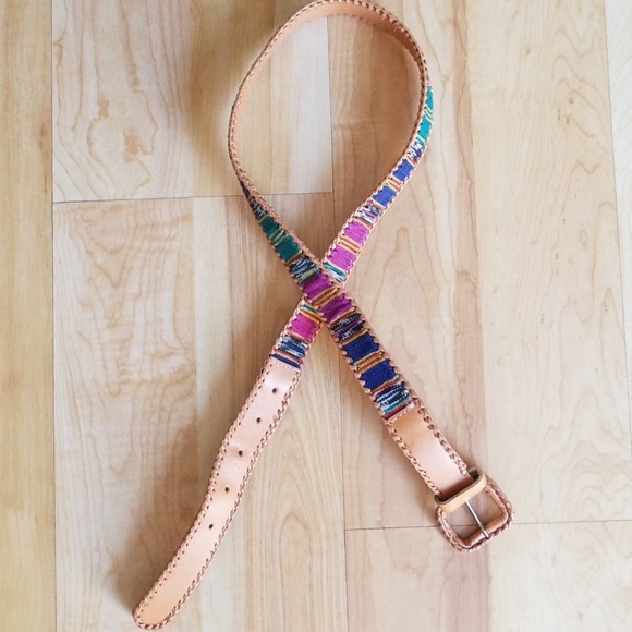 Colorful Leather Belt - Picture 4 of 4